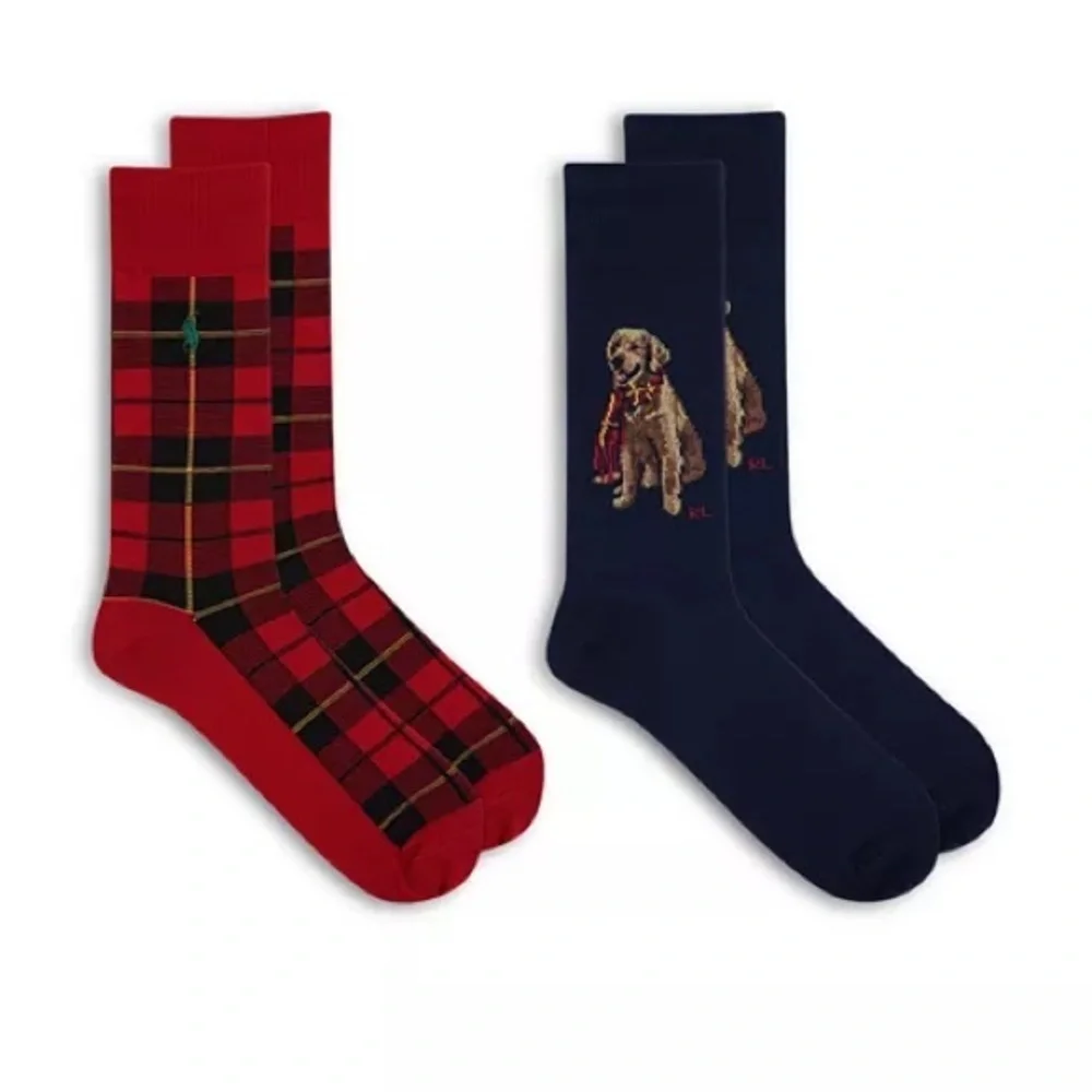 Polo Ralph Lauren Holiday Dog Socks